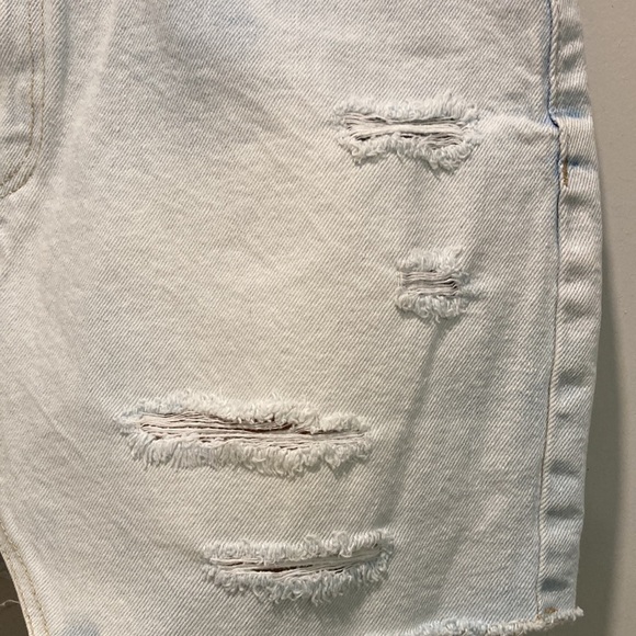 ZARA Light Blue Denim Jean Mini Skirt medium​ - Picture 4 of 11